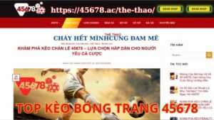 Top Những Trang Kèo Bóng Đá Uy Tín Nhất 45678